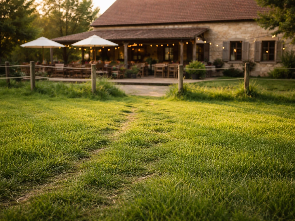 Le gazon vert d’une ferme auberge : diagnostic et plan d’action