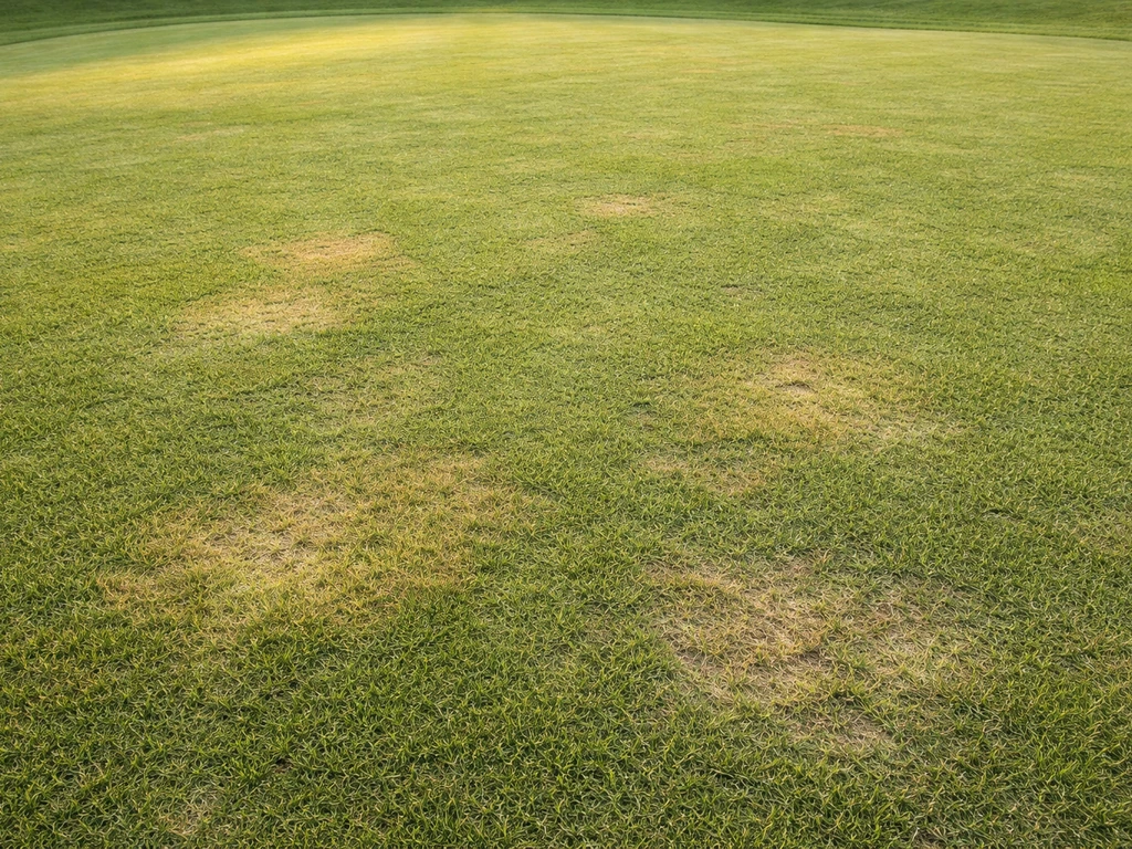 Terrain de golf couvert de gazon ras : diagnostic et plan d’action